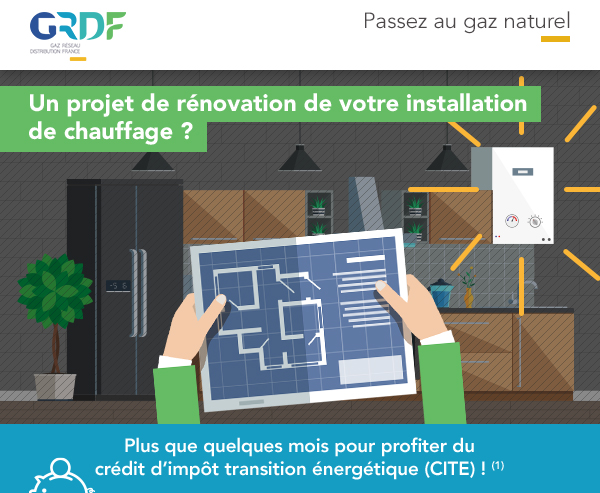 GRDF Credit Impots