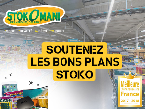 Votez Stokomani pour la meilleure chaîne de magasins